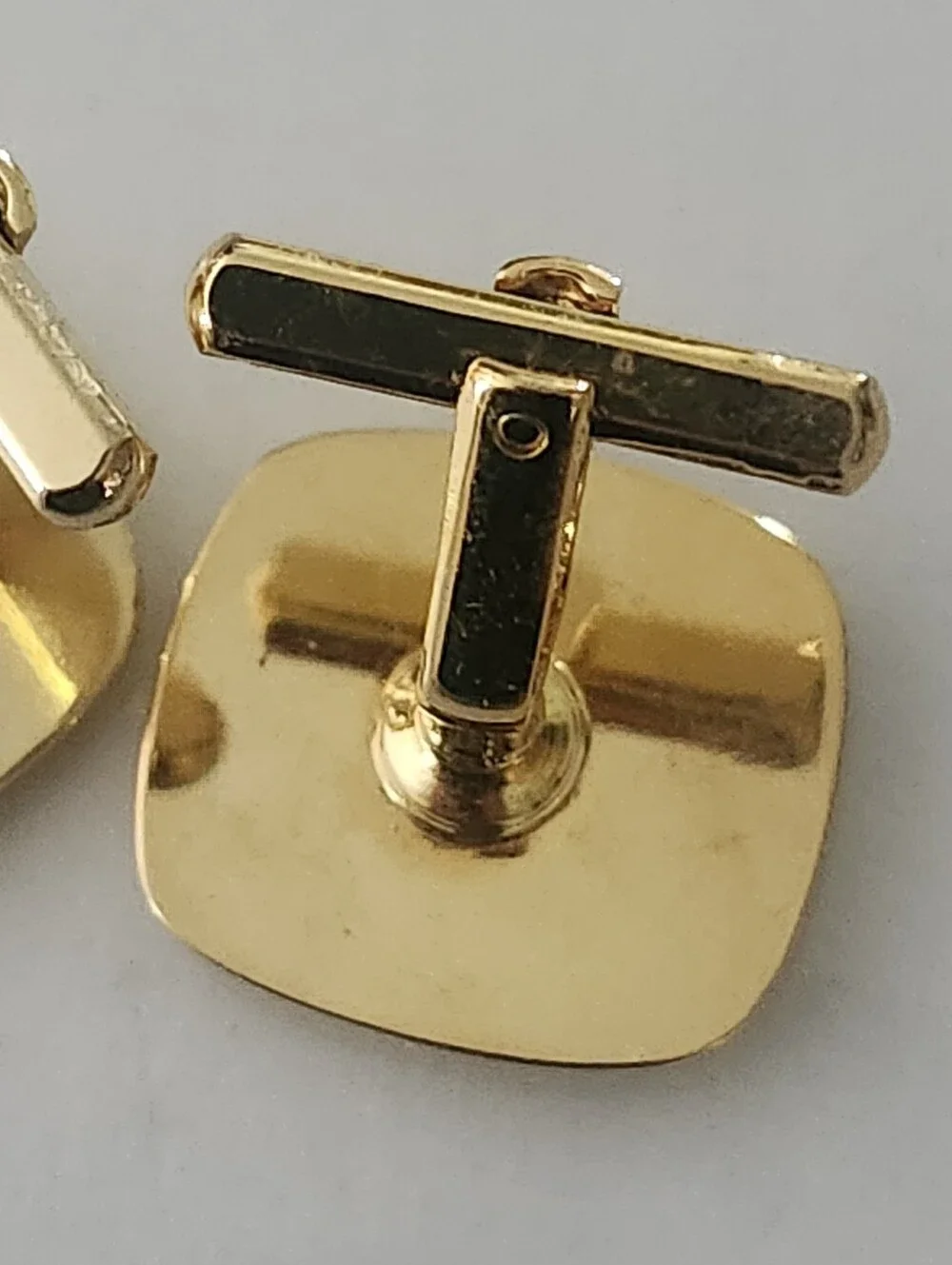 Vtg Gold-tone Winged Eagle Crest 1936 USMA Cufflinks